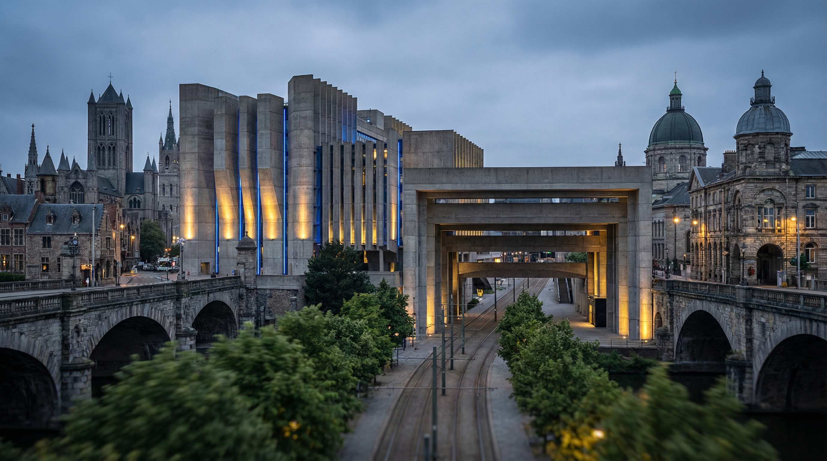 Modern City Architecture